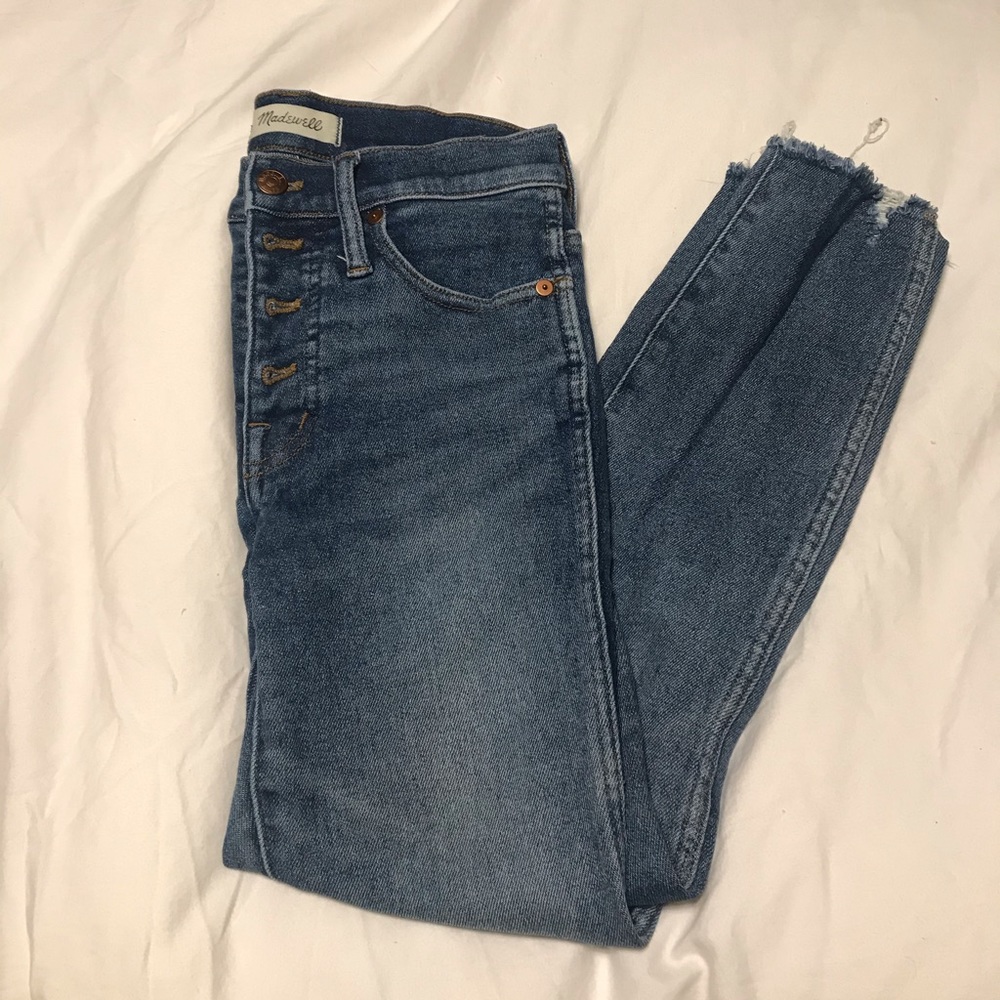 Madewell high rise jeans size 25P